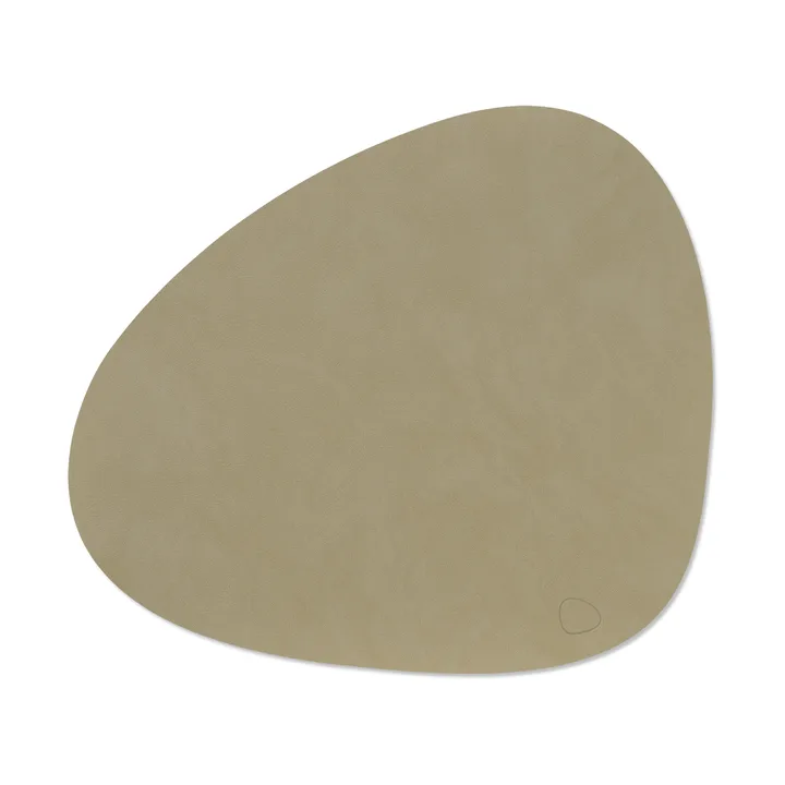Nupo bordstablett curve L - Herbal dust, 44x37 cm - LIND DNA