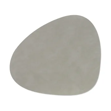 Nupo bordstablett curve L - Ljusgrå, 44x37 cm - LIND DNA