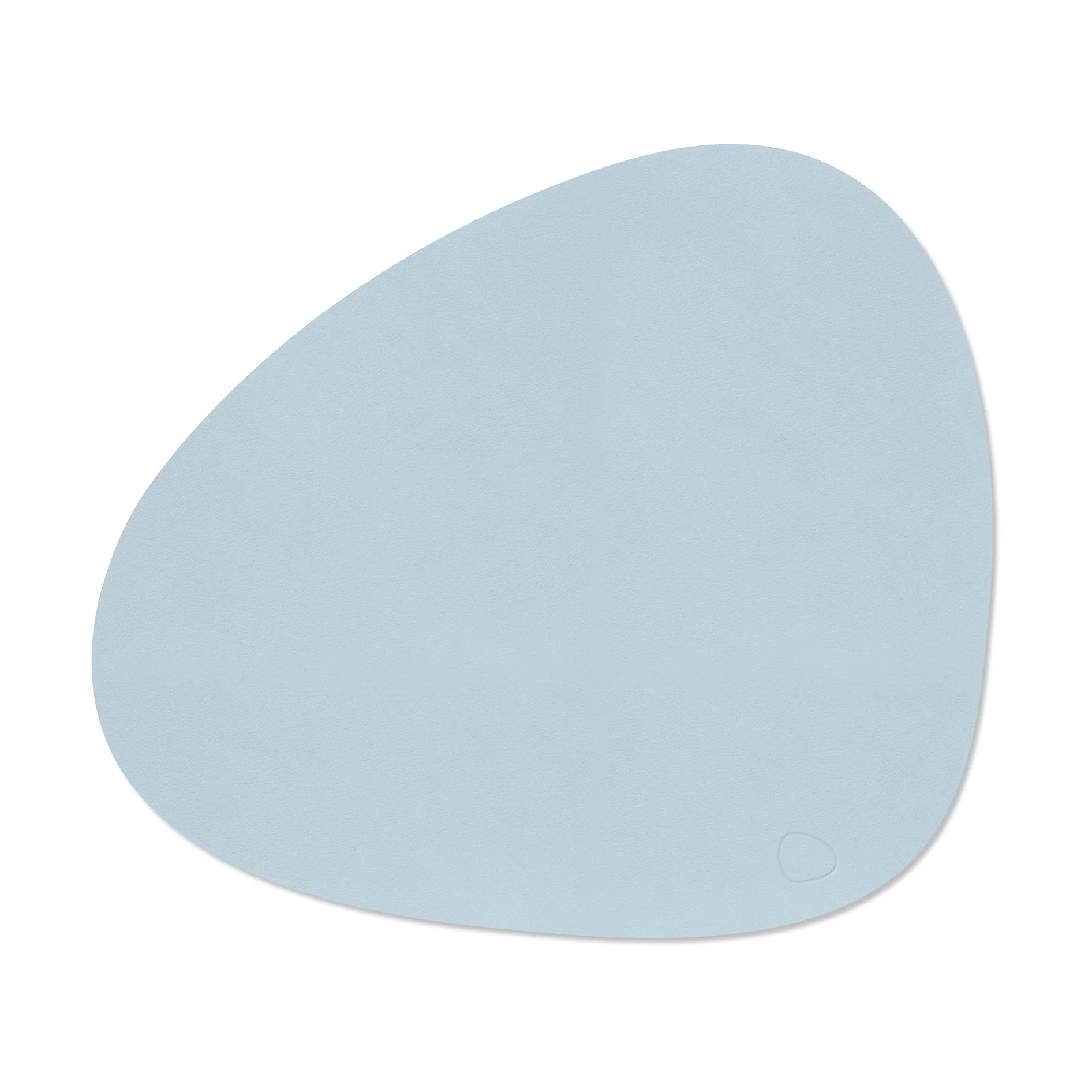 LIND DNA Nupo bordstablett curve L Soft sky, 44x37 cm