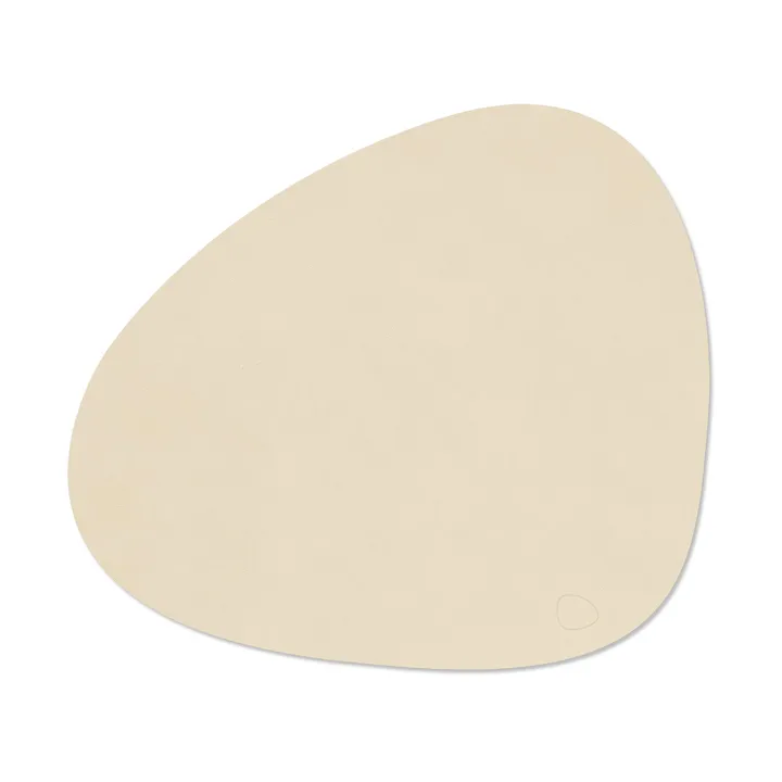 Nupo bordstablett curve L - Vanilla, 44x37 cm - LIND DNA