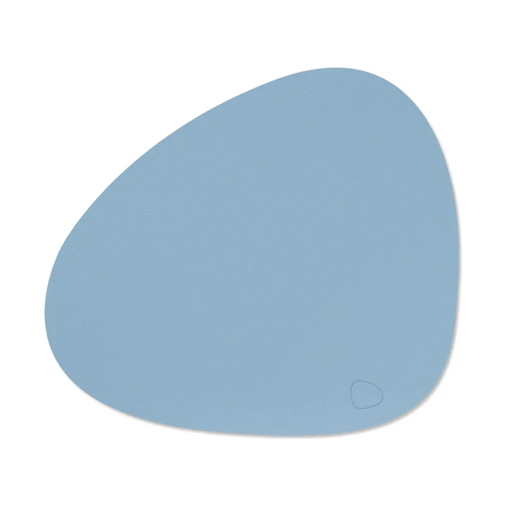 Nupo bordstablett curve M - Cool blue, 35x31 cm - LIND DNA