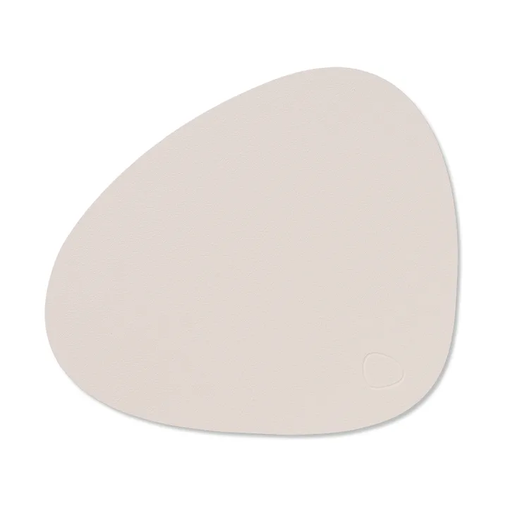Nupo bordstablett curve S - Soft nude, 28x24 cm - LIND DNA