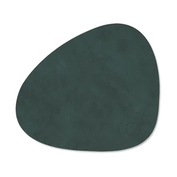 Nupo bordstablett curve vändbar S 1 st - Dark green-olive green, 28x24 cm - LIND DNA