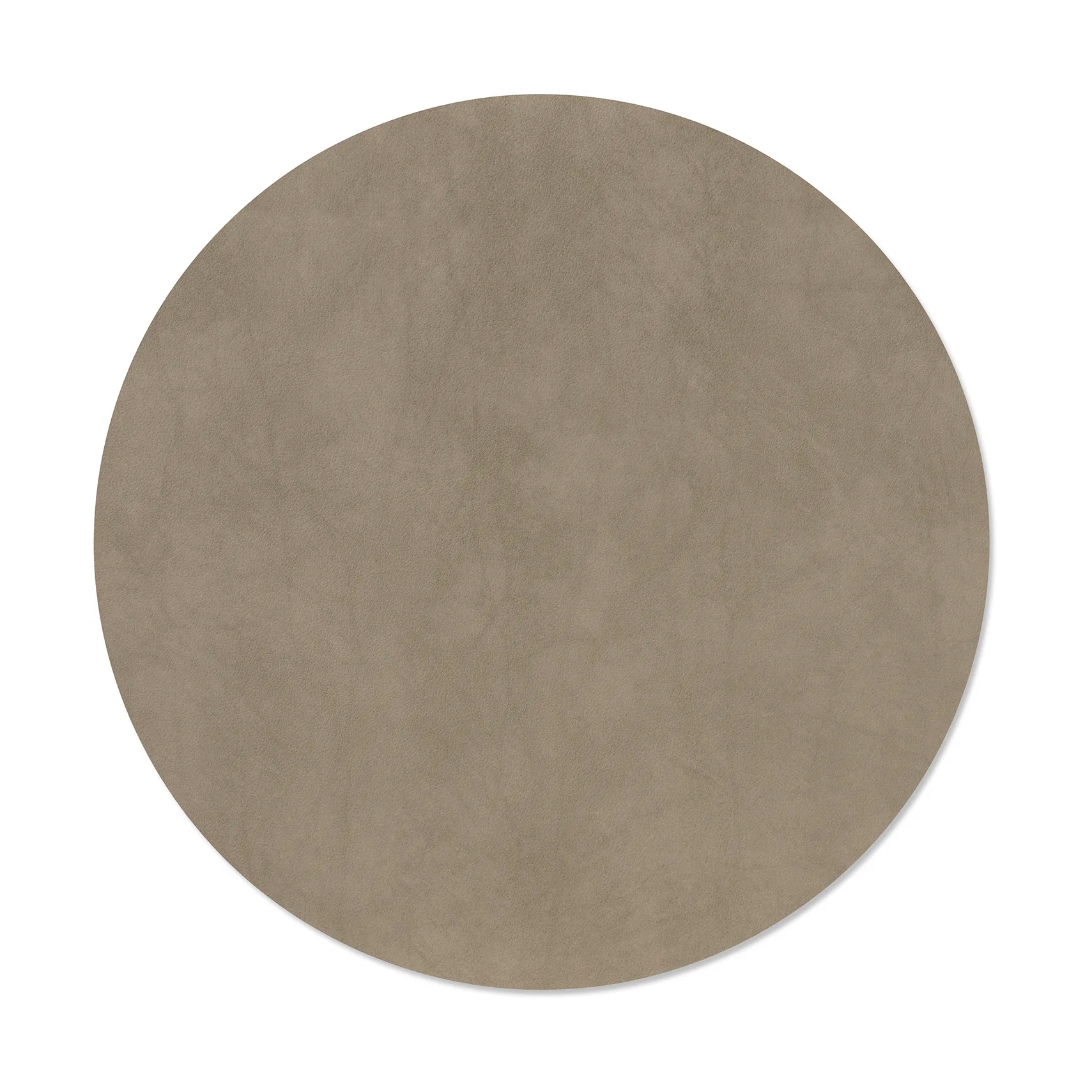 LIND DNA Nupo bordstablett Nomad grey, circle, L, Ø38 cm