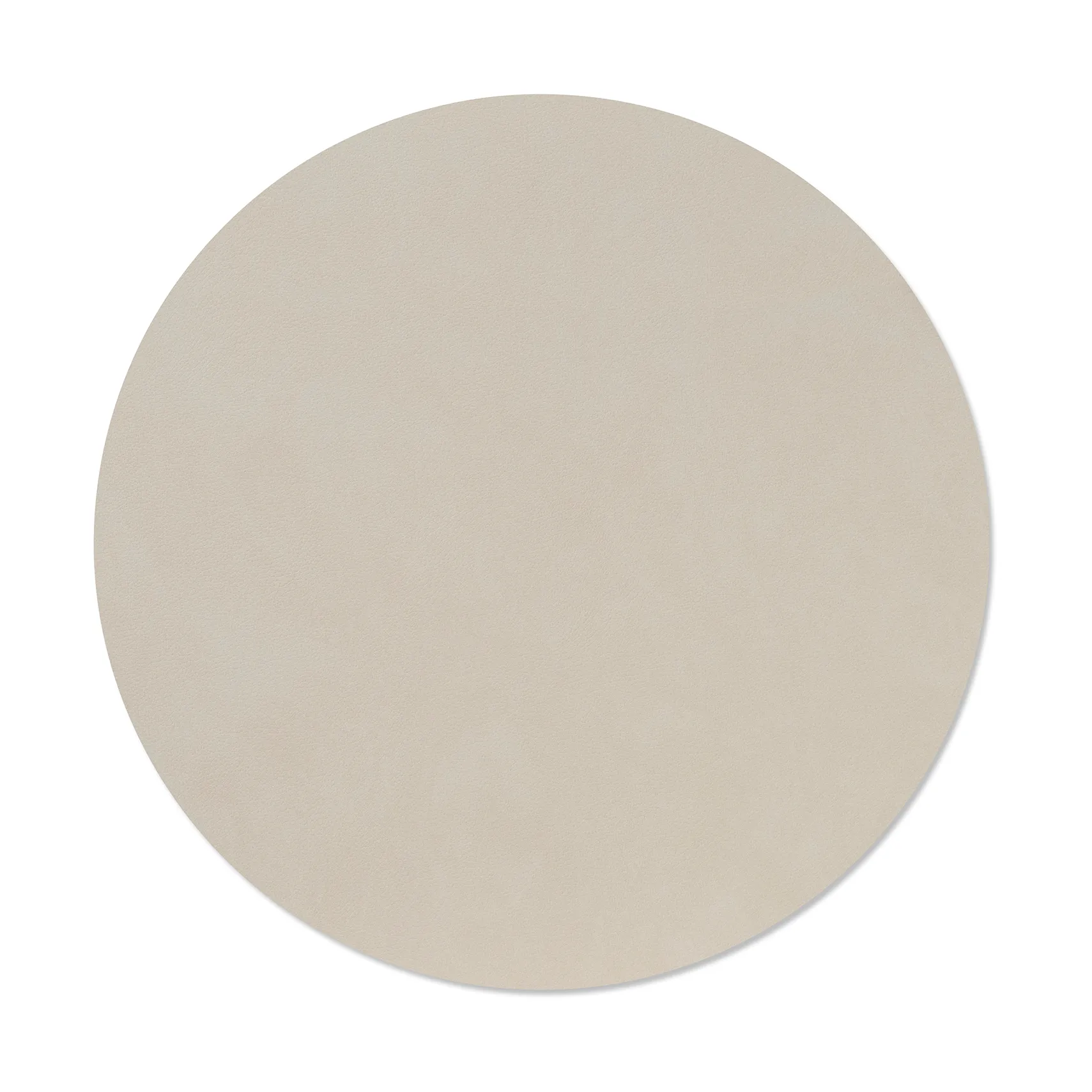 LIND DNA Nupo bordstablett Oyster white, circle, L, Ø38 cm