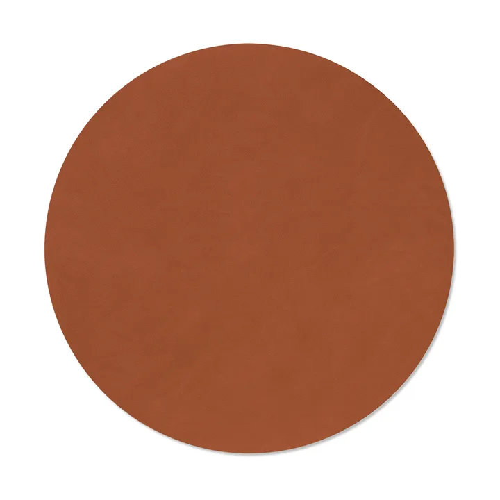 Nupo bordstablett - Rust, circle, L, Ø38 cm - LIND DNA