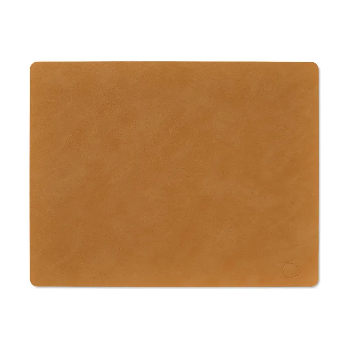 Nupo bordstablett square L - Burned curry, 45x35 cm - LIND DNA