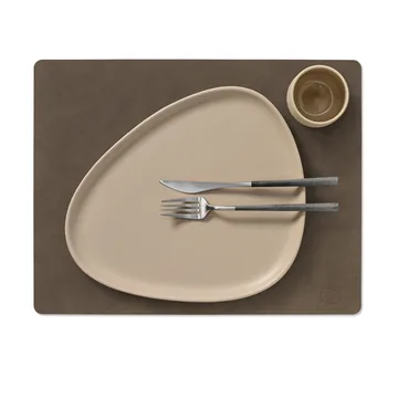 Nupo bordstablett square L - Caviar, 45x35 cm - LIND DNA