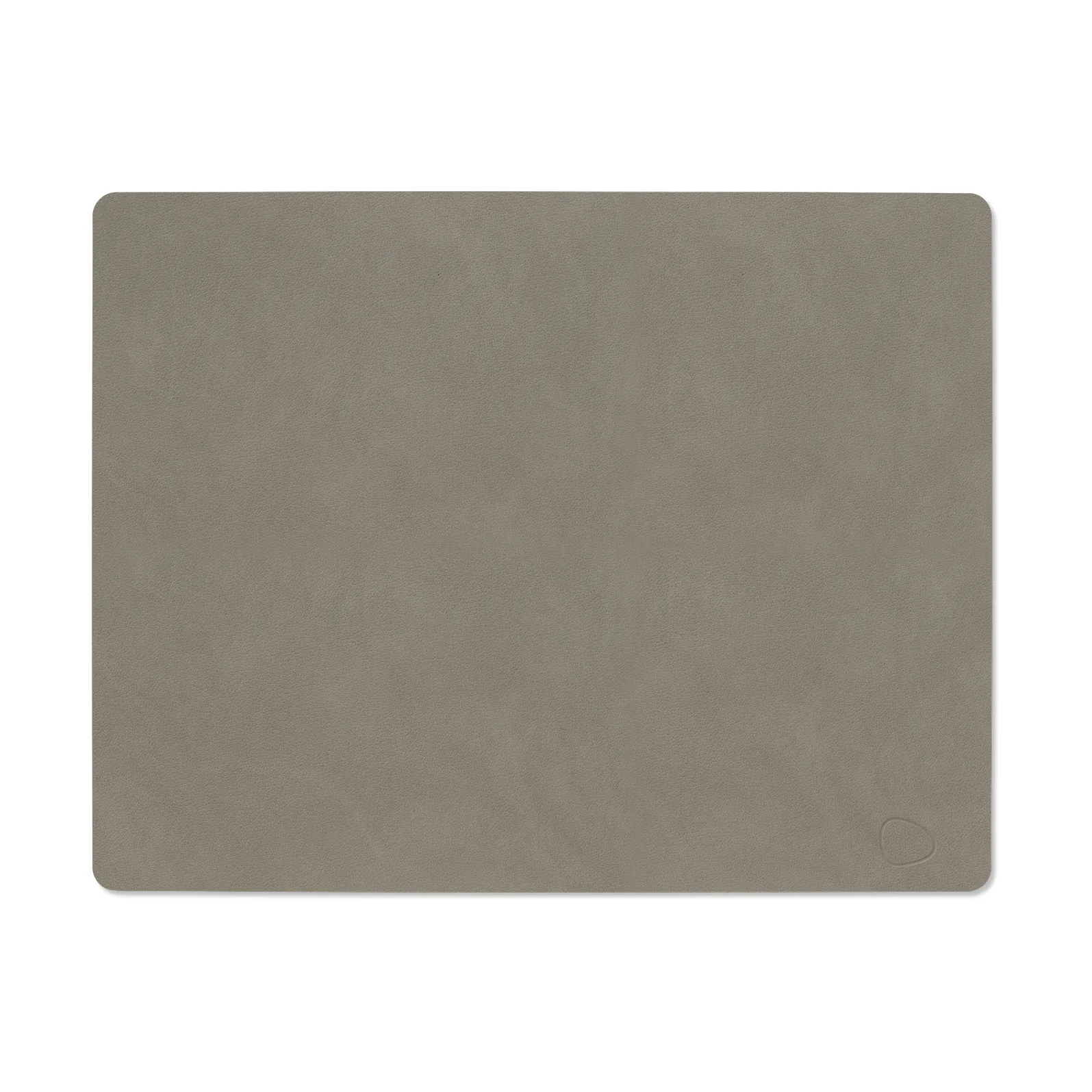 LIND DNA Nupo bordstablett square L Flint grey, 45x35 cm