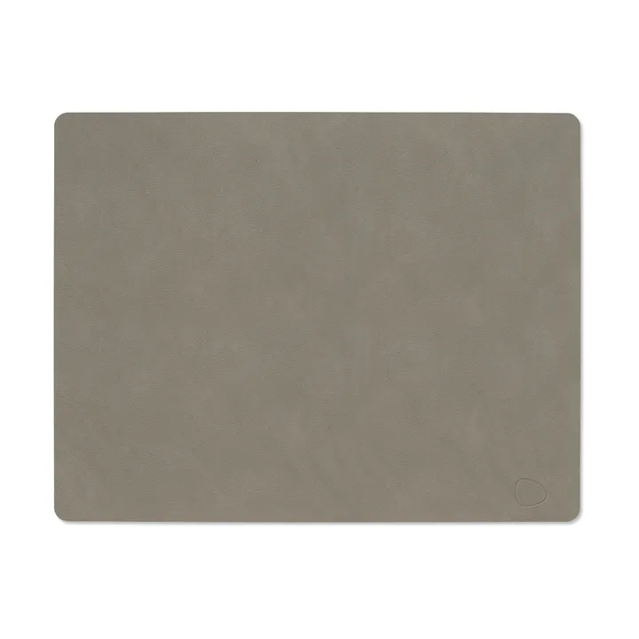 Nupo bordstablett square L - Flint grey, 45x35 cm - LIND DNA