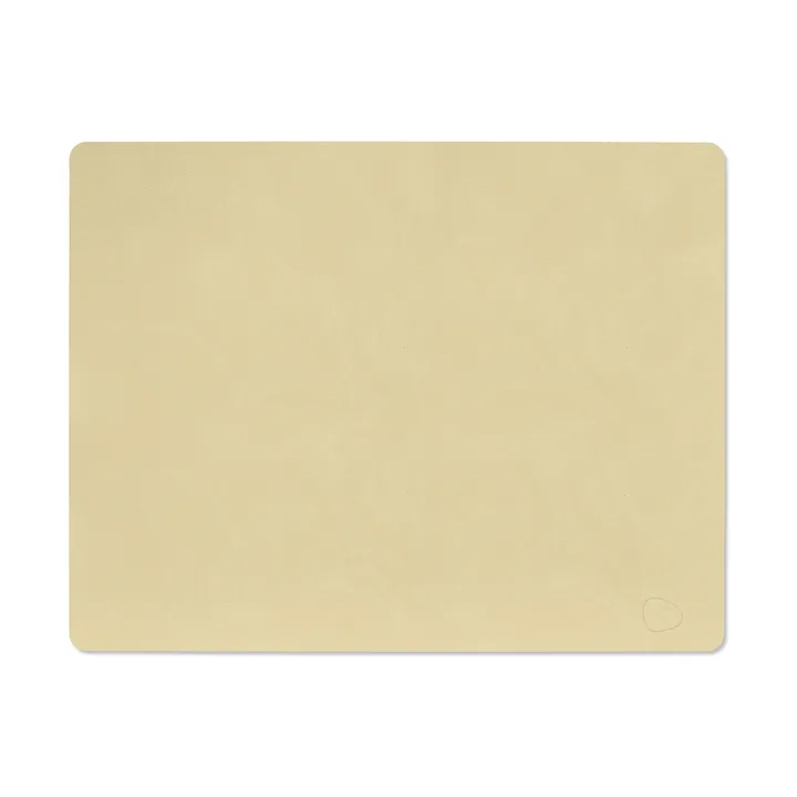 Nupo bordstablett square L - Lemon sorbet, 45x35 cm - LIND DNA