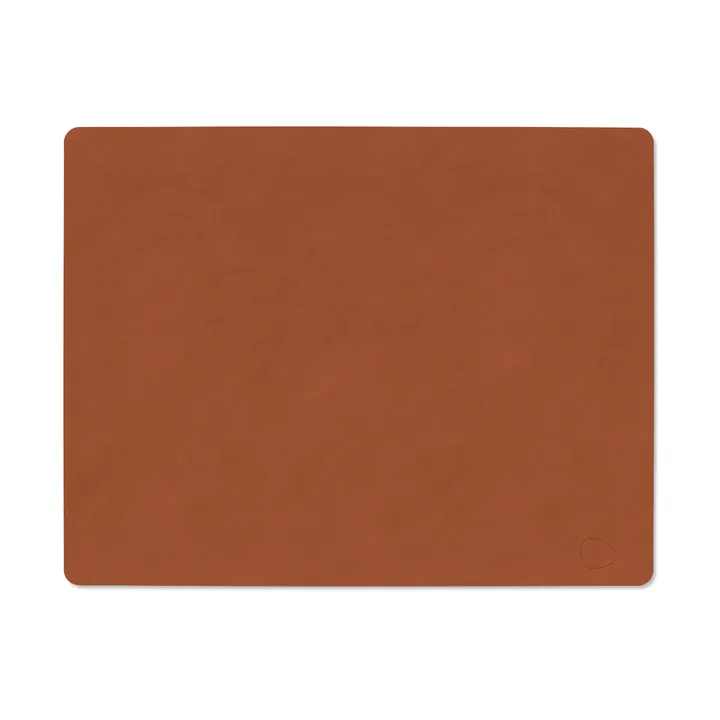 Nupo bordstablett square L - Rust, 45x35 cm - LIND DNA