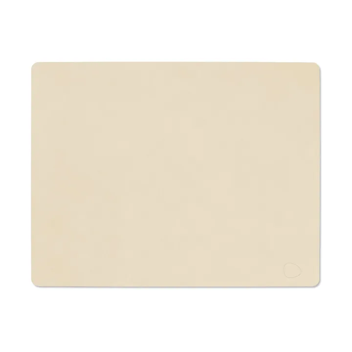 Nupo bordstablett square L - Vanilla, 45x35 cm - LIND DNA