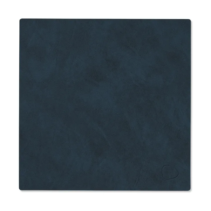 Nupo bordstablett square S - Midnight blue, 28x28 cm - LIND DNA
