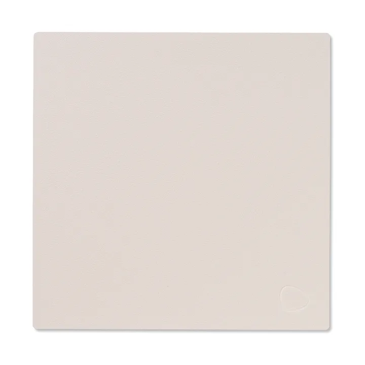 Nupo bordstablett square S - Soft nude, 28x28 cm - LIND DNA