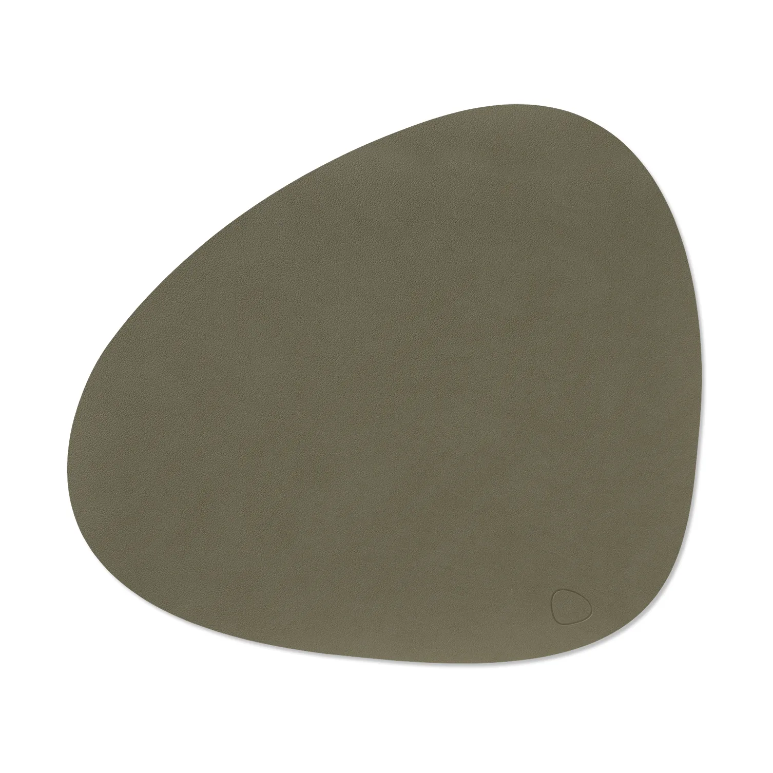 Nupo bordstablett vändbar curve L 1 st, Army green-nature, 44x37 cm LIND DNA
