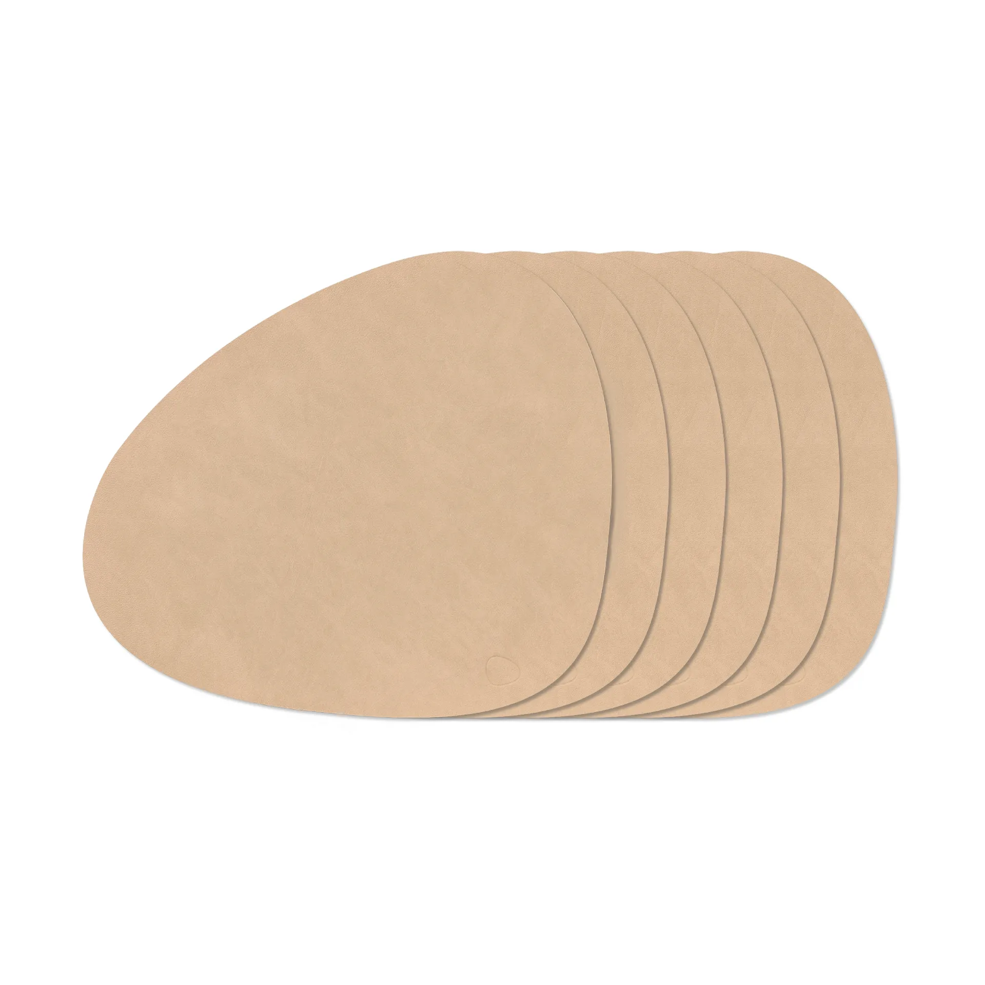 Nupo Curve bordstablettset, Nupo Sand, 6-pack LIND DNA