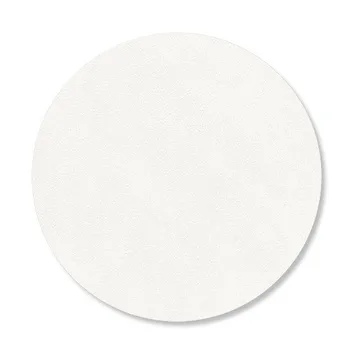 Nupo glasunderlägg circle - Pure white - LIND DNA