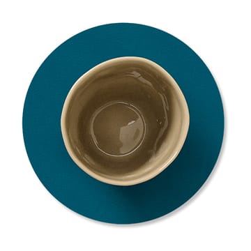 Nupo glasunderlägg circle vändbar 1 st - Midnight blue-petrol - LIND DNA