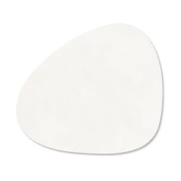 Nupo glasunderlägg curve - Pure white - LIND DNA