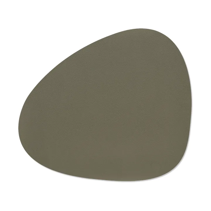 Serene bordstablett curve L 37x44 cm - Moss, 37x44 cm - LIND DNA