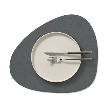 Serene bordstablett curve M - Anthracite, 35x31 cm - LIND DNA