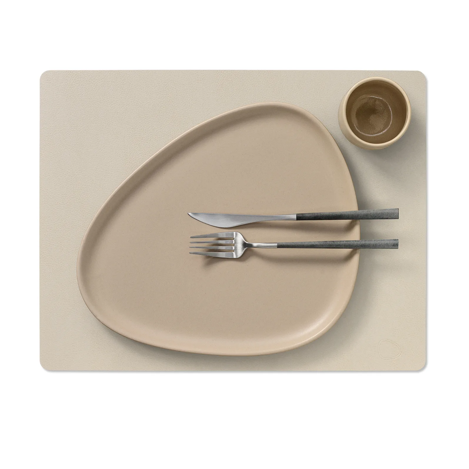 Serene bordstablett square L 35x45 cm, Cream, 35x45 cm LIND DNA