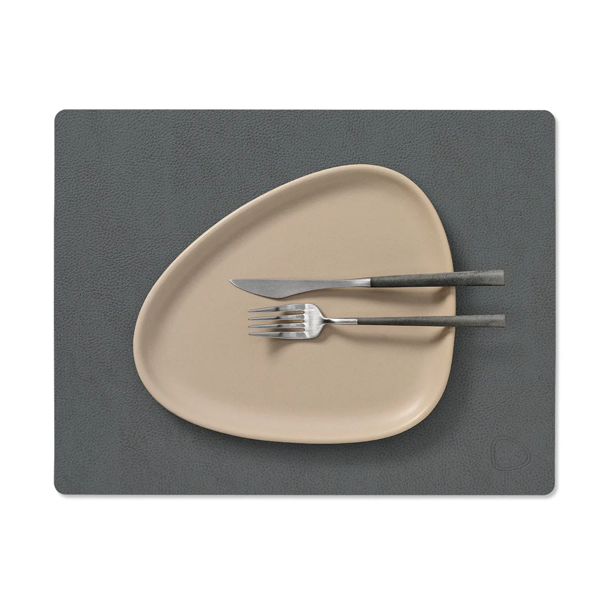 Serene bordstablett square M 26,5x34,5 cm, Anthracite, 26,5x34,5 cm LIND DNA