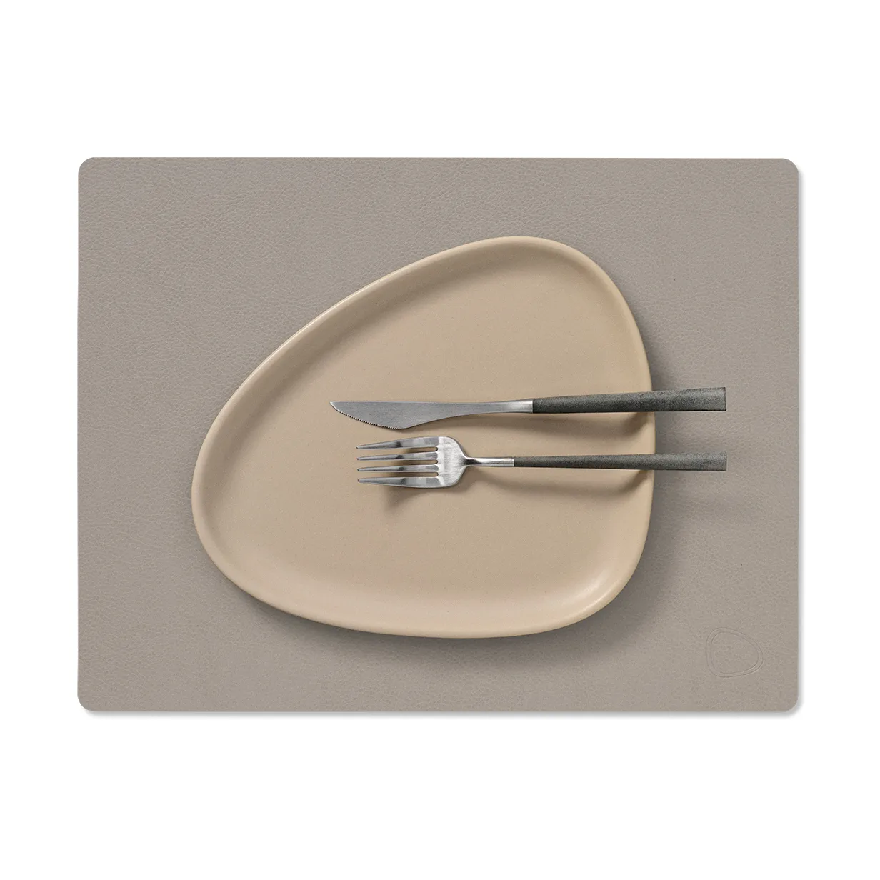 Serene bordstablett square M 26,5x34,5 cm, Ash, 26,5x34,5 cm LIND DNA