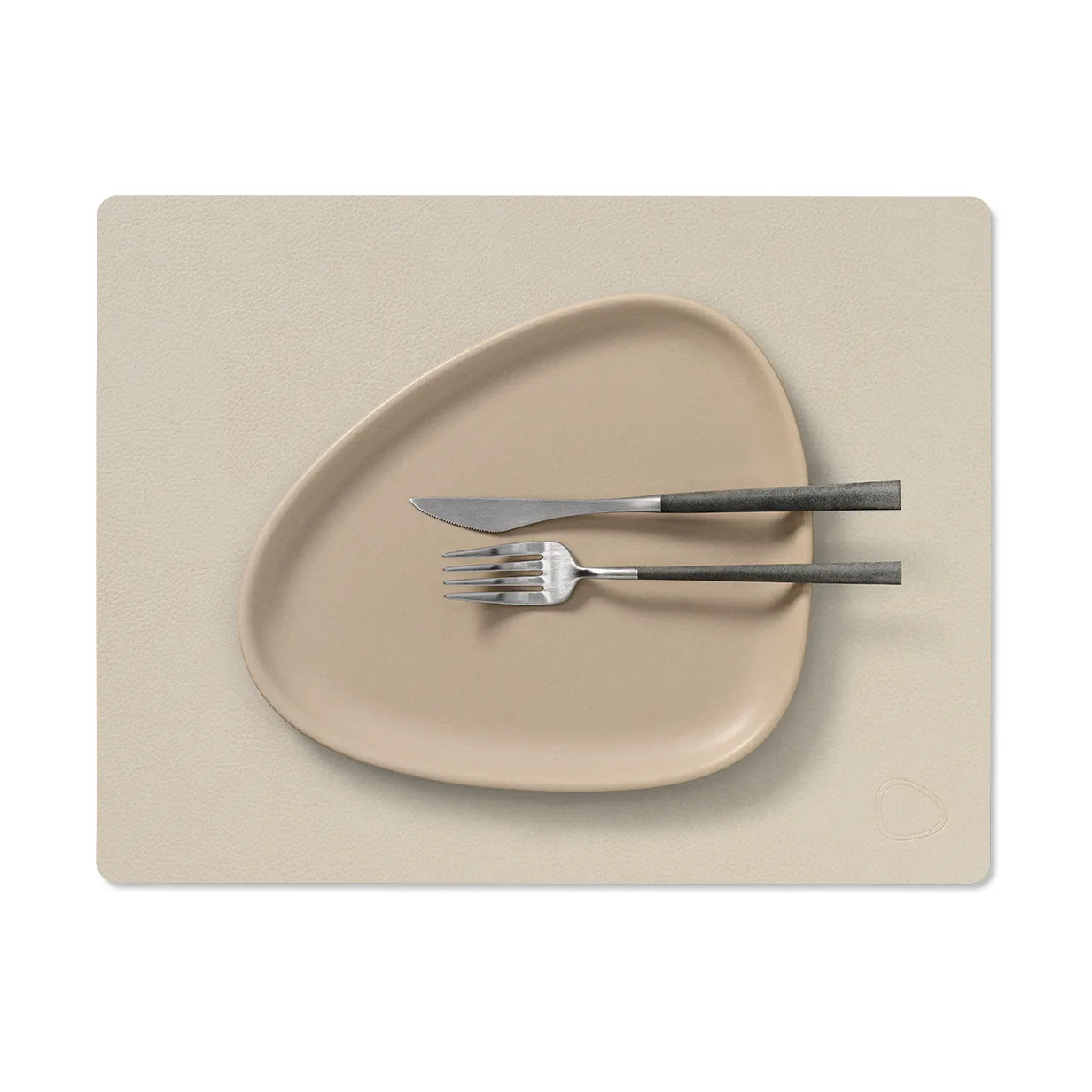 Serene bordstablett square M 26,5x34,5 cm, Cream, 26,5x34,5 cm LIND DNA