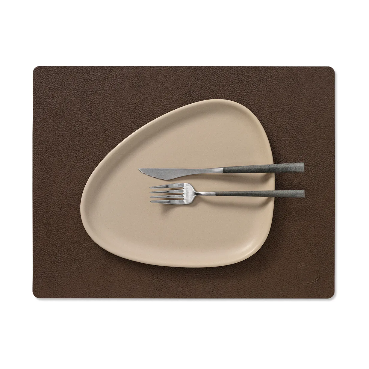 Serene bordstablett square M 26,5x34,5 cm, Hazel, 26,5x34,5 cm LIND DNA
