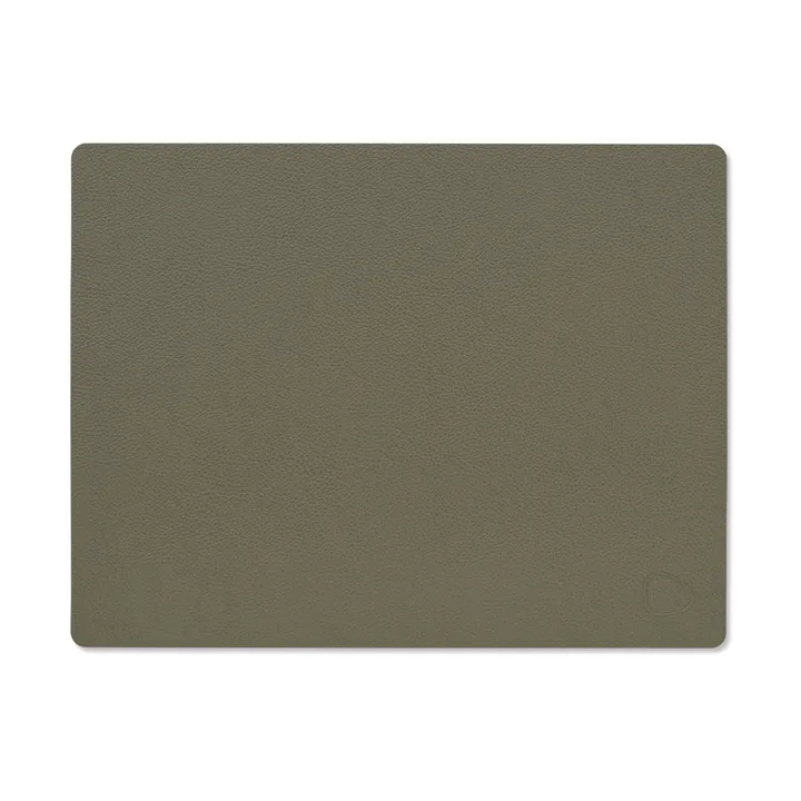 Serene bordstablett square M 26,5x34,5 cm - Moss, 26,5x34,5 cm - LIND DNA