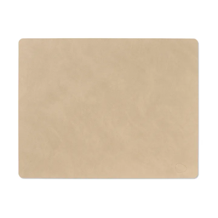 Square Nupo bordstablett 35x45 cm - Sand, 45x35 cm - LIND DNA