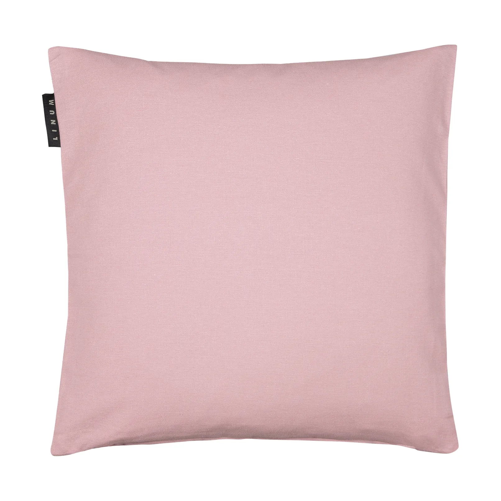 Annabell kuddfodral 40x40 cm, Dammig rosa Linum