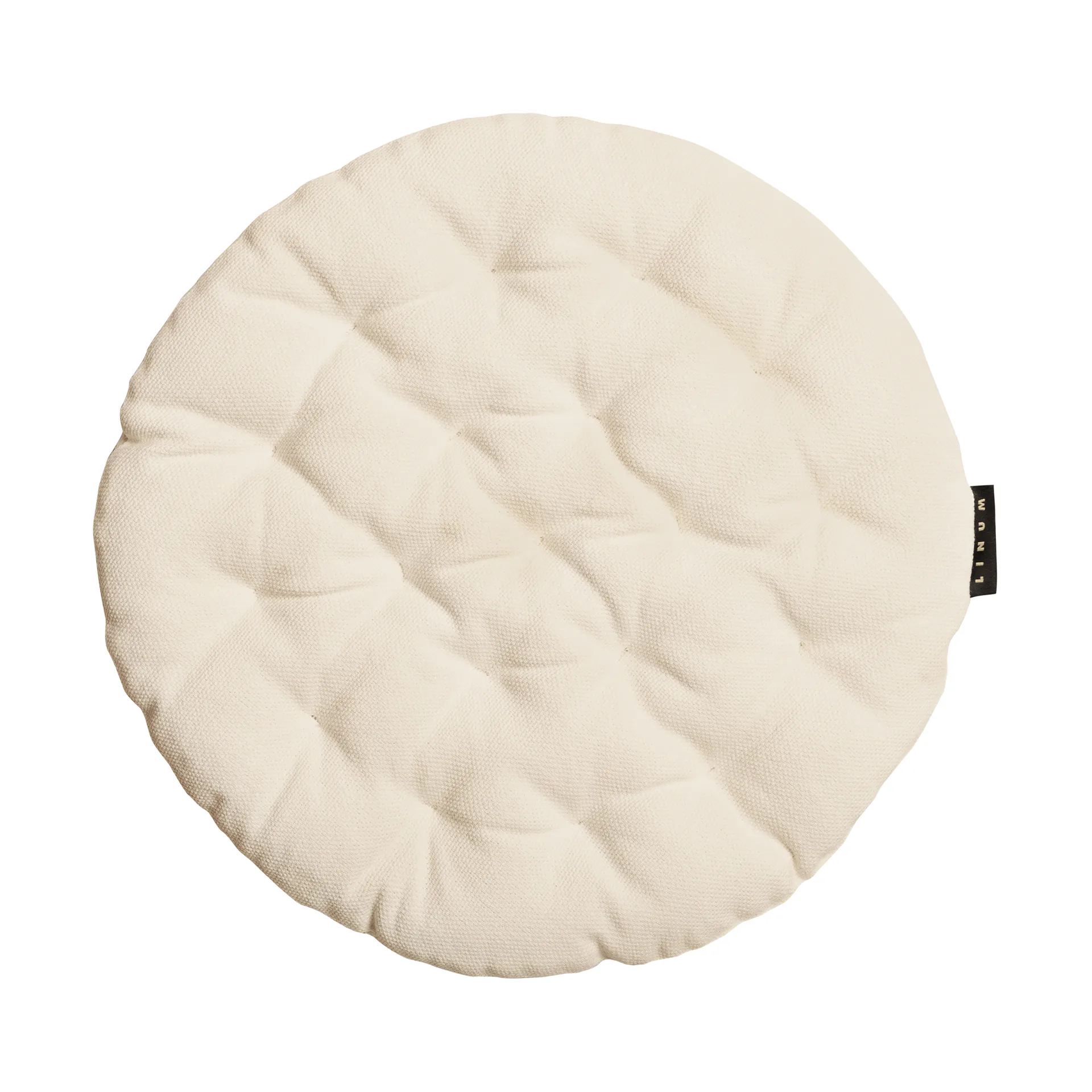 Pepper stolsdyna Ø37 cm, Gräddig beige Linum