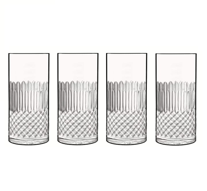 Diamante Ölglas/Longdrinkglas 4-pack - 48 cl - Luigi Bormioli