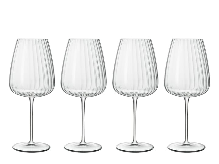 Rödvinsglas bordeaux Optica 4-pack, 70 cl Luigi Bormioli