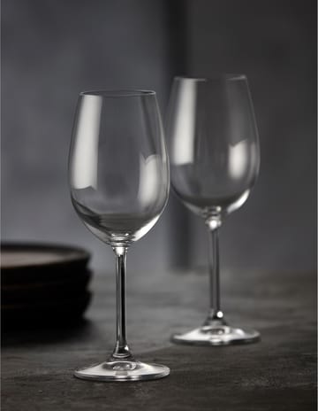 Clarity vitvinsglas 35 cl 4-pack - Clear - Lyngby Glas