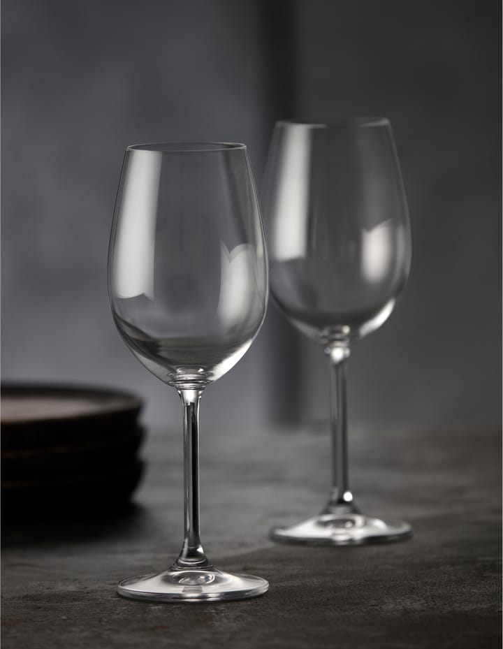 Clarity vitvinsglas 35 cl 4-pack, Clear Lyngby Glas