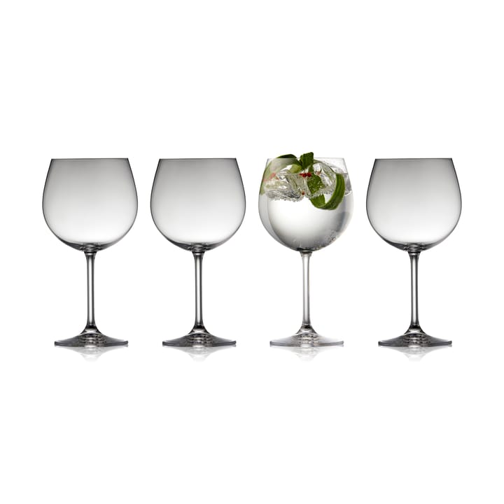 Juvel gin & tonicglas 57 cl 4-pack, Kristall Lyngby Glas