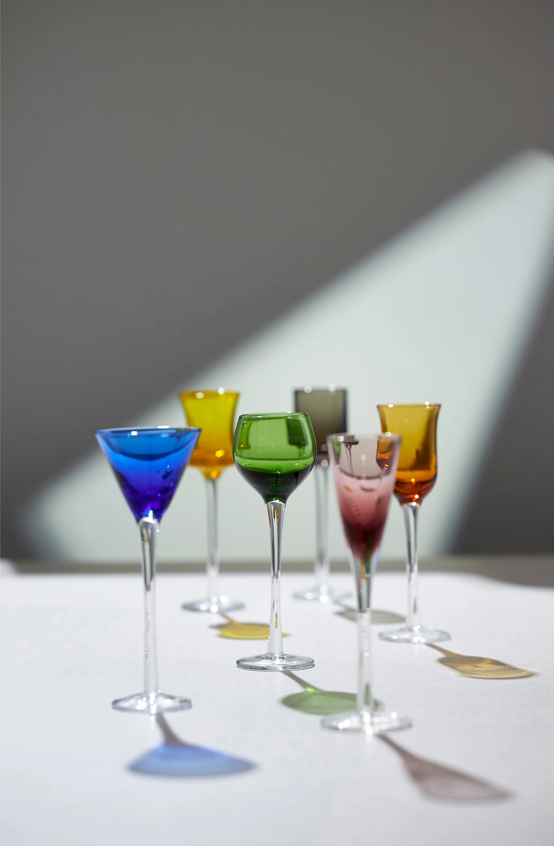 Lyngby Glas snapsglas 2,5-5 cl 6 delar, Mix Lyngby Glas