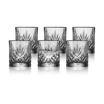 Lyngby Glas Melodia shotglas 8 cl 6-pack Clear