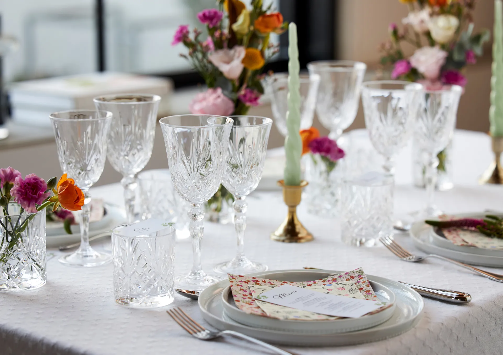 Melodia vitvinsglas 21 cl 4-pack, Kristall Lyngby Glas