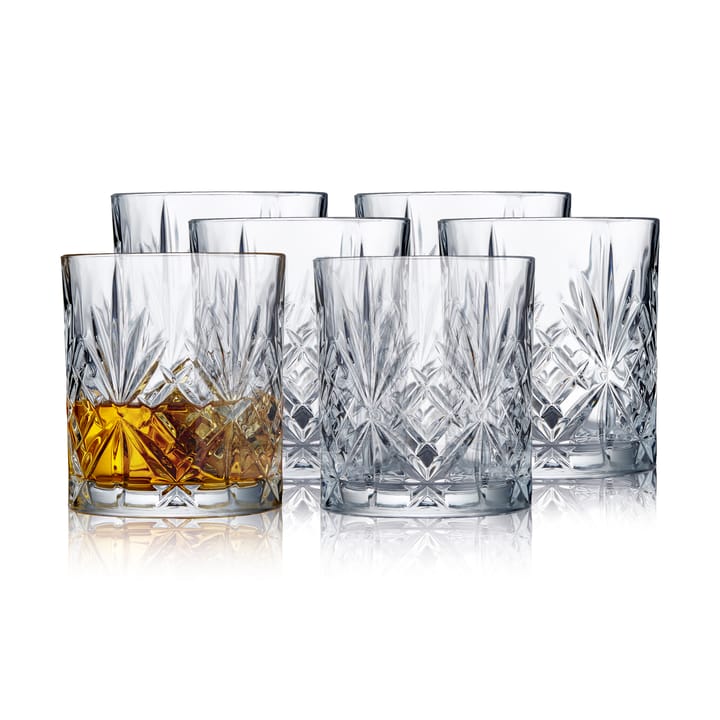 Melodia whiskyglas 31 cl 6-pack, Kristall Lyngby Glas