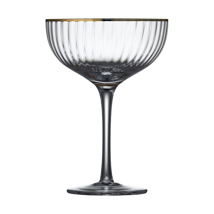 Palermo Gold cocktailglas 31,5 cl 4-pack, Klar-guld Lyngby Glas