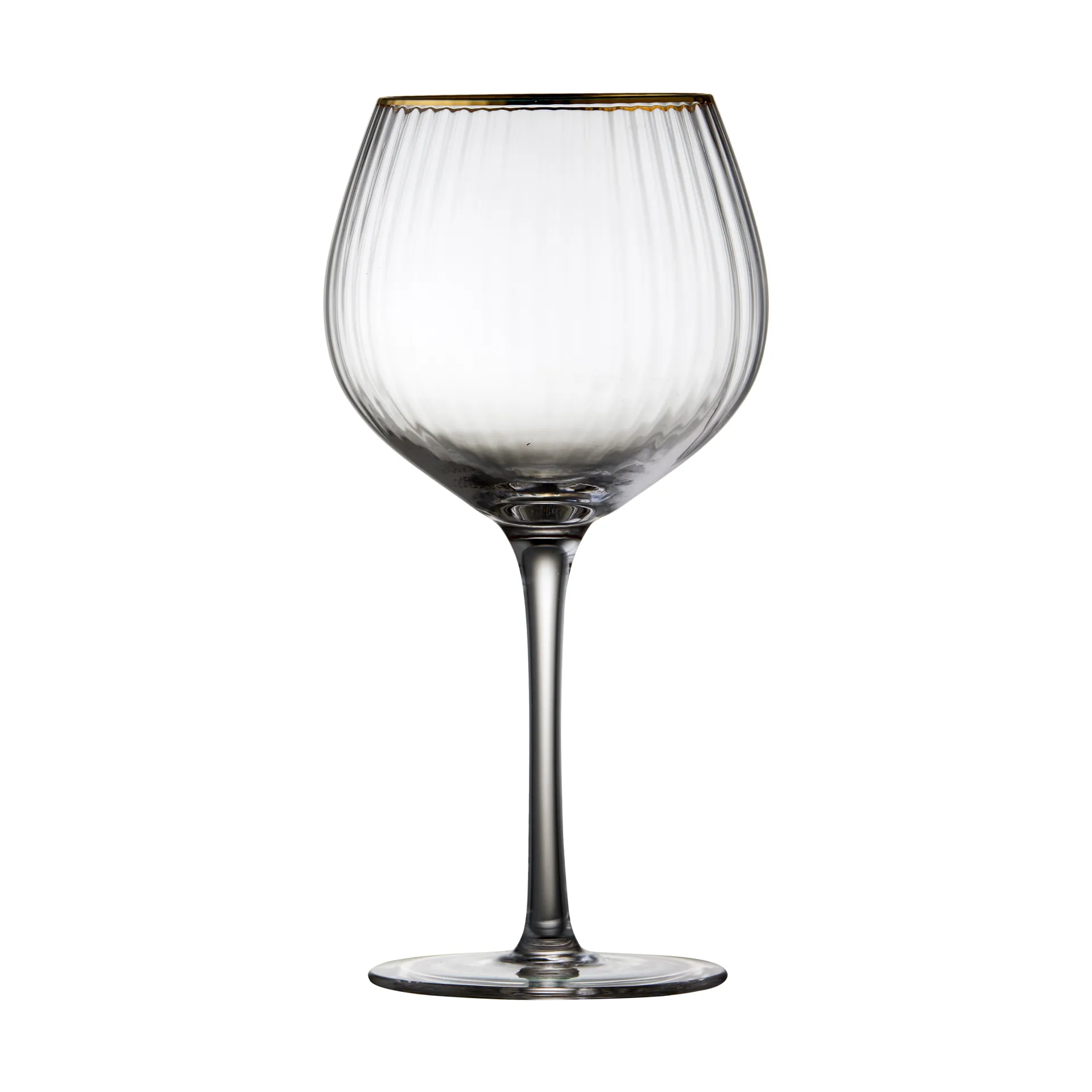 Palermo Gold gin & tonicglas 65 cl 4-pack, Klar-guld Lyngby Glas
