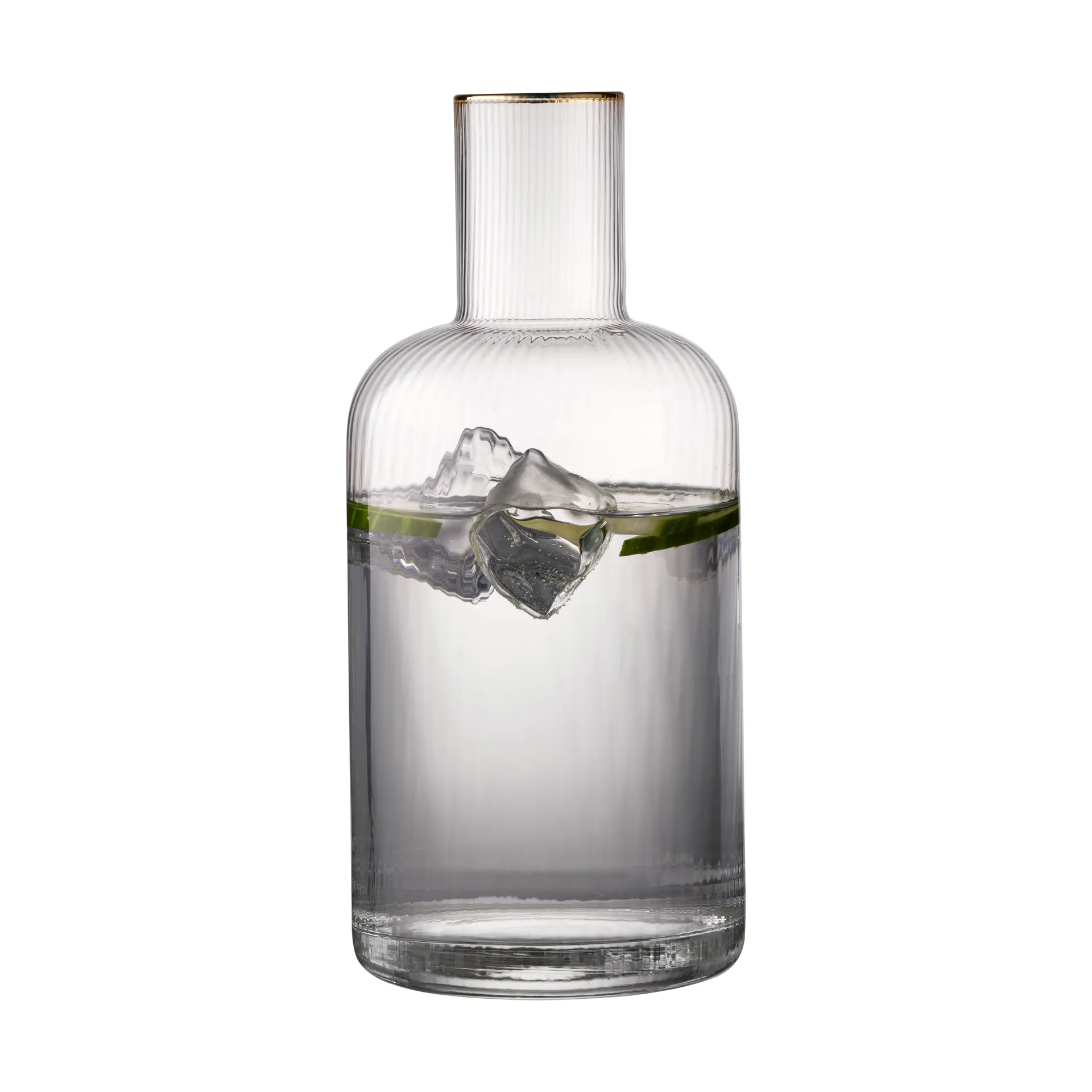 Palermo Gold karaff 1,5 l, Klar-guld Lyngby Glas