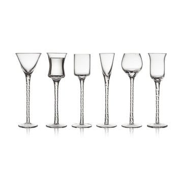 Läs mer om Lyngby Glas Rom snapsglas 2,5-5 cl 6 delar Klar