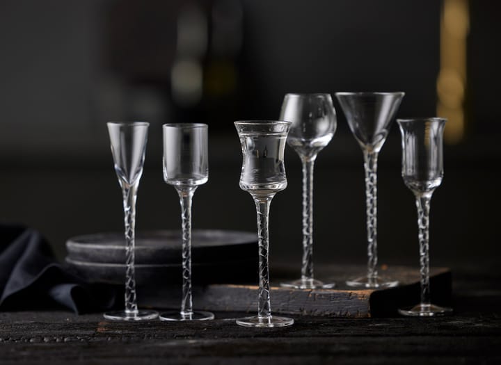 Rom snapsglas 2,5-5 cl 6 delar, Klar Lyngby Glas