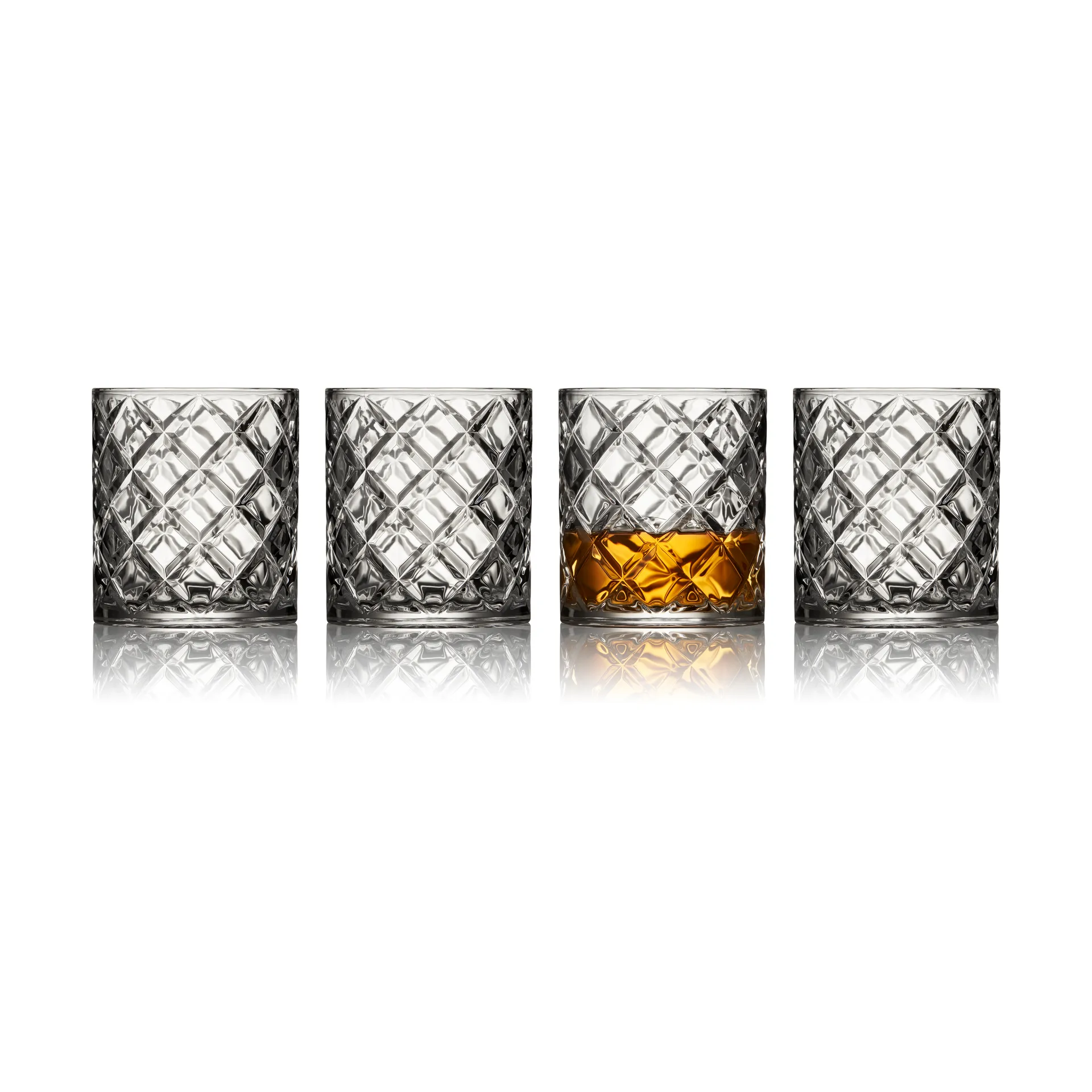 Sevilla whiskeyglas 30 cl 4-pack, Clear Lyngby Glas